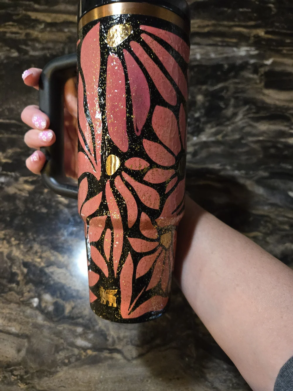 Custom Wild Bloom Stanley 30oz